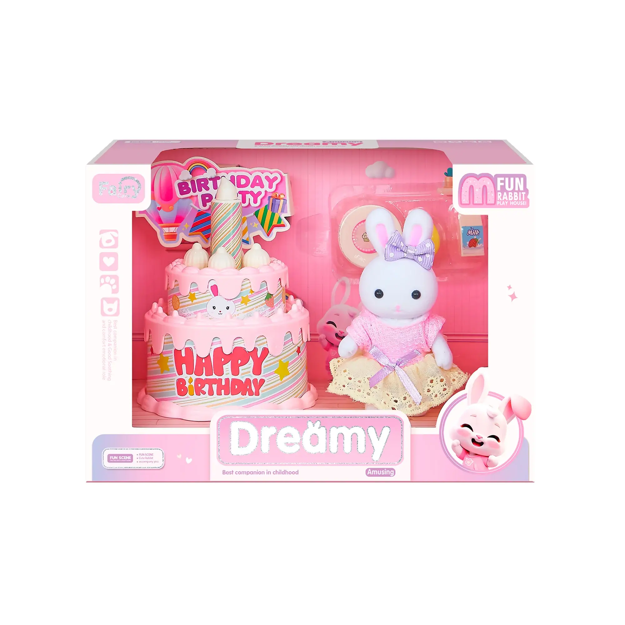 Set Conejita Escena — Cumpleaños