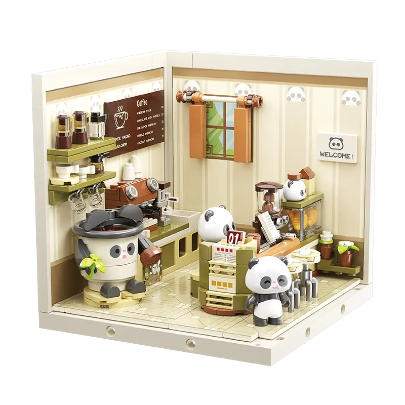 Set Diorama — Cafeteria